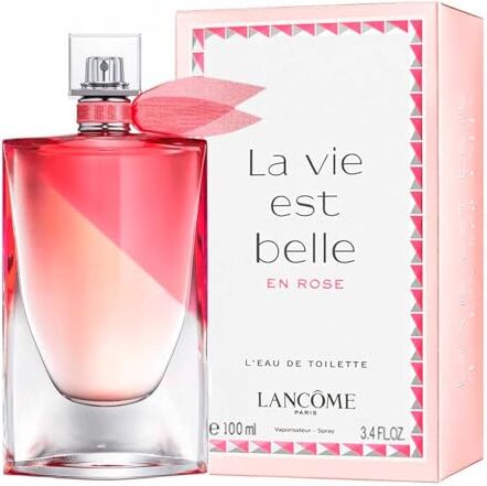 Lancome La Vie Est Belle En Rose L'eau De Toilette Vaporizador, color Rosa, 100 ml