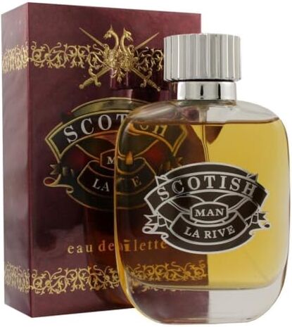 La Rive Perfume Scotish Uomo 90 ml, confezione da 2 (2 x 90 ml)