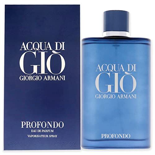 Giorgio Armani Acqua di Gio Profondo Eau de Parfum, 200 Millilitri