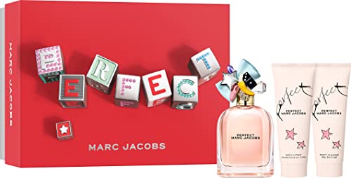 Marc Jacobs Perfect Eau de Parfum 100ml Gift Set (Contains 100ml EDP, 75ml Body Lotion & 75ml Body Cleanse)