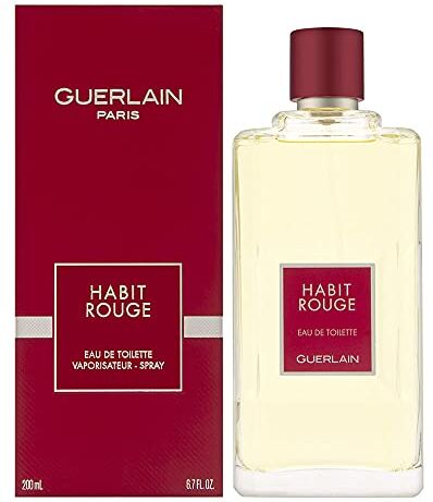 Guerlain Habit Rouge Eau de Toilette Spray 200 ml