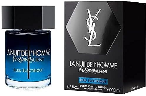 Yves Saint Laurent La Nuit De L Homme Bleu Electrique Eau De Toilette Intense 100 Ml