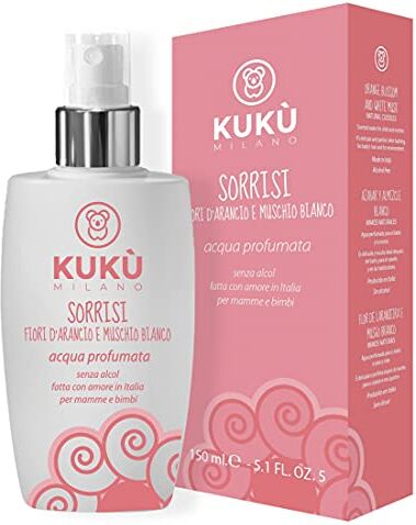 KUKÙ MILANO Acqua profumata Sorrisi naturale 150 ml Arancio e Muschio