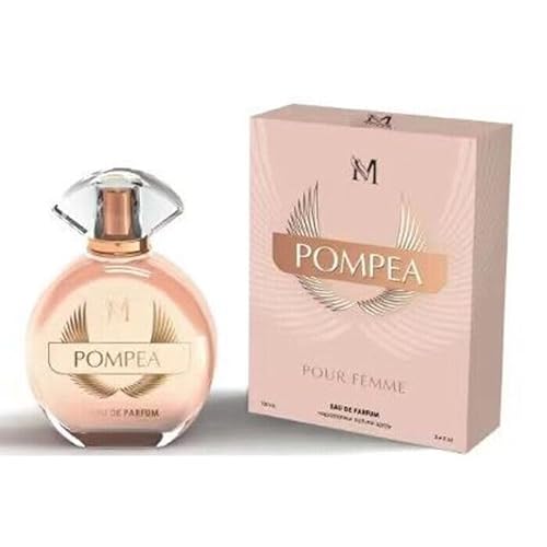 Generic Profumo Donna Eau de Parfum POMPEA MONTAGE BRANDS 100ML, Idea Regalo Donna, Festa della Mamma, Profumo Floreale Dolce