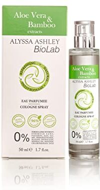 ALYSSA ASHLEY BioLab Eau Parfumee, Profumo Biologico, Acqua Profumata all'Aloe Vera e Bamboo 50ml