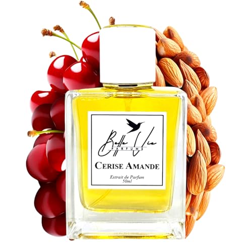 Belle Vie Parfums CERISE AMANDE   Belle Vie Profumi   50 ml   Profumo sensuale unisex con ciliegia e mandorle   Extrait de Parfum   extra forte e duraturo