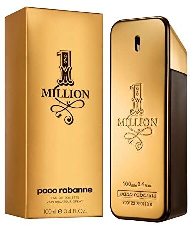 Paco Rabanne One Million Profumo Uomo di 100 ml Eau de Toilette Spray