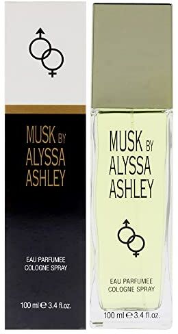 ALYSSA ASHLEY Musk Eau Parfumée, Profumo al Muschio, Acqua Profumata 100ml