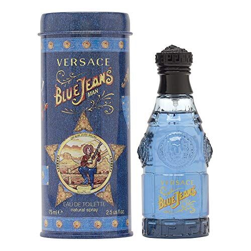 Versace Blue Jeans Eau De Toilette Vaporizzatore 75 Ml