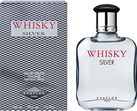 EVAFLORPARIS WHISKY SILVER • Eau de Toilette 100 ml • Spray • Profumo Uomo •