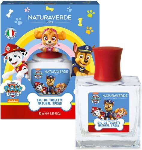 Naturaverde Paw Patrol Edt. Bambini 50 ml Spray " SET DA 3 PEZZI