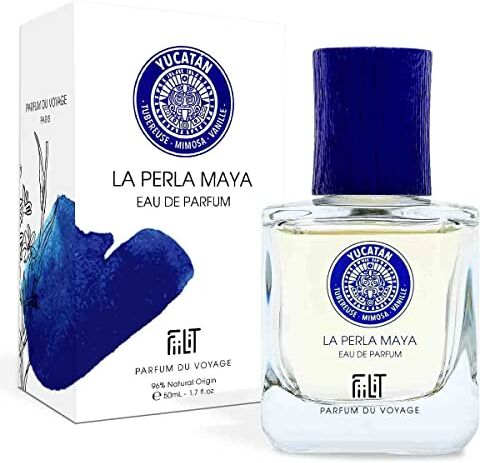 Eau de Parfum Naturelle La Perla Maya YUCATÁN 50 ml FiiLiT Profumo de de Voyage Misto Floreale