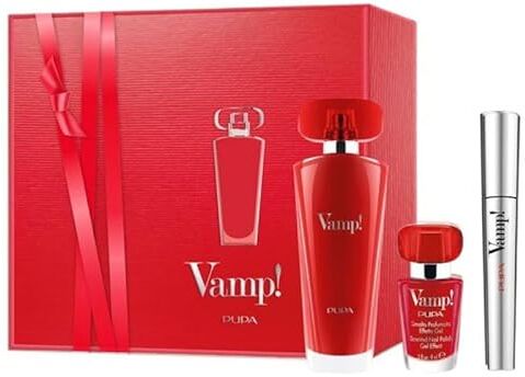 Pupa Milano Vamp! Red Eau de Parfum 50ml Cofanetto