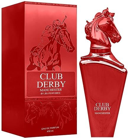 Generic Tariba, Profumo Club Derby, 100 ml, Eau de Parfum, profumo di lusso a lunga durata, profumo adatto ai viaggi, per uomini e donne (Club Derby Red, 50 ml, confezione da 1)