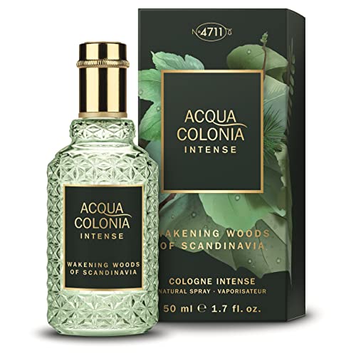 4711 ACQUA COLONIA Intense Wakening Woods of Scandinavia Eau de Cologne, 50 ml,