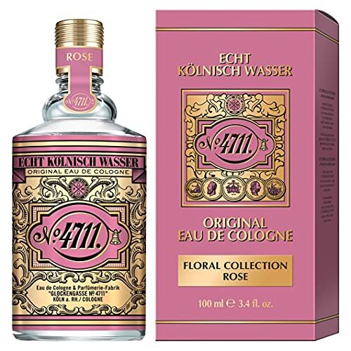 4711 ® Floral Collection Rose   Eau de Cologne: romantica seducente delicata   Natural Spray da 100 ml