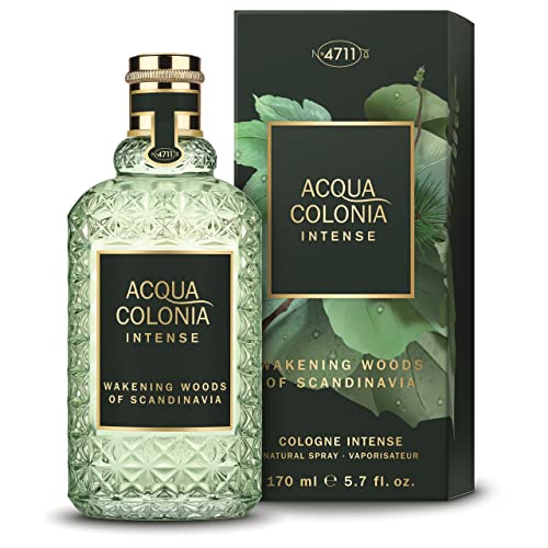 4711 ACQUA COLONIA Intense Wakening Woods of Scandinavia Eau de Cologne, 170 ml