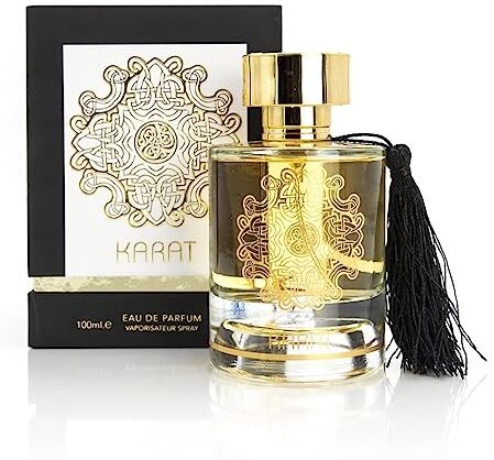 Generic Tariba Karat EAu de Parfum 100 ml   Lussuosa fragranza di lunga durata   Profumo importato premium per uomini e donne   Set regalo di profumo   per tutte le occasioni (confezione da 1)