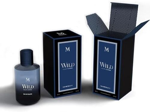 Generic Profumo Uomo Eau de Parfum WILD MONTAGE BRANDS 100ML, Idea Regalo Uomo, Festa del Papà, Profumo Speziato Aromatico