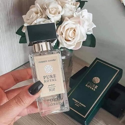 FM 910 Pure Royal Parfum   Profumo unisex   Forte, Sensuale, Orientale   Profumo di lusso di Federico Mahora   50 ml
