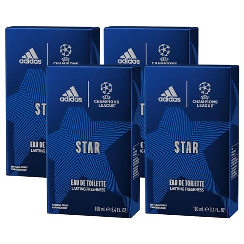 Generic Eau De Toilette, UEFA Champions League, Linea STAR 100ml (4 Unità)