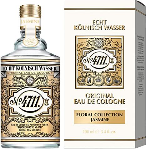 4711 ® Floral Collection Jasmin   Eau de Cologne: sensuale femminile fresca   Natural Spray da 100 ml