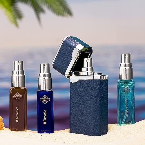 Generic Tariba First Profumo da trasporto intercambiabile   Combo di faro + 3 x 8 ml Eau de Parfum   Miglior profumo acquatico per uomini e donne   18% olio per una lunga durata