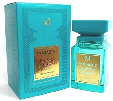 Generic Profumo Unisex Eau de Parfum FANTASTIC NAPOLI PASSION MONTAGE BRANDS 100ML, Idea Regalo Uomo Donna, Festa della Mamma, Festa del Papà, Profumo Fresco e Aromatico