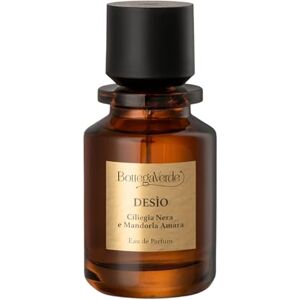 Bottega Verde Desìo, Eau de Parfum, 50 ml, Profumo Donna alla Ciliegia Nera e Mandorla Amara, Fragranza Dolce e Sensuale, Fruttata e Fiorita, Formula Vegana Bottega Verde Desìo, Eau de Parfum, 50 ml, Profumo Donna alla Ciliegia Nera e Mandorla Amara, Fragranza Dolce e Sensuale, Fruttata e Fiorita, Formula Vegana