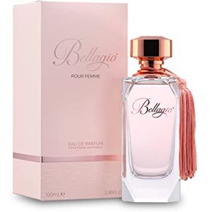 DIAMOND INTERNATIONAL BELLAGIO Pour Femme Eau de Parfum Profumo Donna con una Fragranza Fruttata, Agrumata e Muschiata, Made in Italy, 100 ml DIAMOND INTERNATIONAL BELLAGIO Pour Femme Eau de Parfum Profumo Donna con una Fragranza Fruttata, Agrumata e Muschiata, Made in Italy, 100 ml