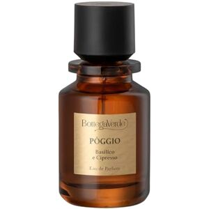 Bottega Verde Pòggio, Eau de Parfum, 50 ml, Profumo Donna al Basilico e Cipresso, Fragranza Fresca ed Erbacea, Aromatica e Balsamica, Formula Vegana Bottega Verde Pòggio, Eau de Parfum, 50 ml, Profumo Donna al Basilico e Cipresso, Fragranza Fresca ed Erbacea, Aromatica e Balsamica, Formula Vegana