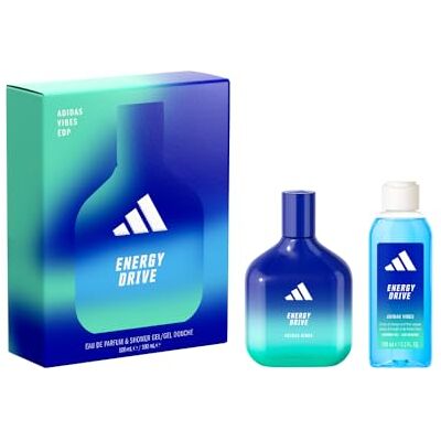 adidas Il cofanetto Vibes con Eau de Parfum Energy Drive e Gel Doccia adidas Il cofanetto Vibes con Eau de Parfum Energy Drive e Gel Doccia