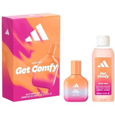 adidas , Cofanetto Regalo Vibes Get Comfy, con Eau de Parfum 30ml e Docciaschiuma 100ml adidas , Cofanetto Regalo Vibes Get Comfy, con Eau de Parfum 30ml e Docciaschiuma 100ml