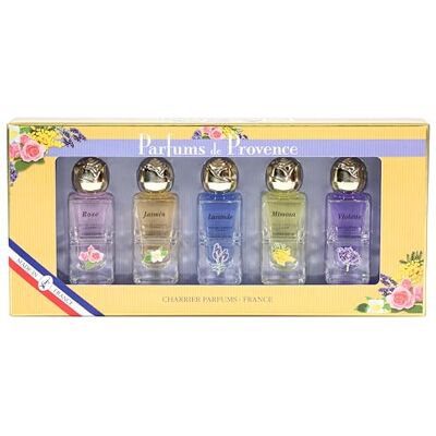 Set di 5 mini Eau de Toilette Provence - Charrier Set di 5 mini Eau de Toilette Provence - Charrier