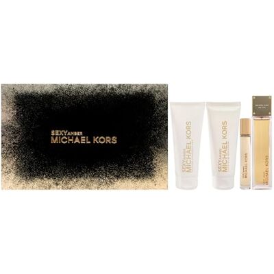 Michael Kors Sexy Amber Set Regalo 4 pz Profumo da Viaggio Michael Kors Sexy Amber Set Regalo 4 pz Profumo da Viaggio