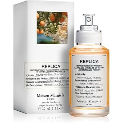 Maison Margiela Replica Never-ending Summer edt 30 ml made in France Maison Margiela Replica Never-ending Summer edt 30 ml made in France