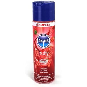 Skins - Fruity Sensual Succulent Strawberry - Fragola - a base d'acqua - Lubrificante Skins - Fruity Sensual Succulent Strawberry - Fragola - a base d'acqua - Lubrificante