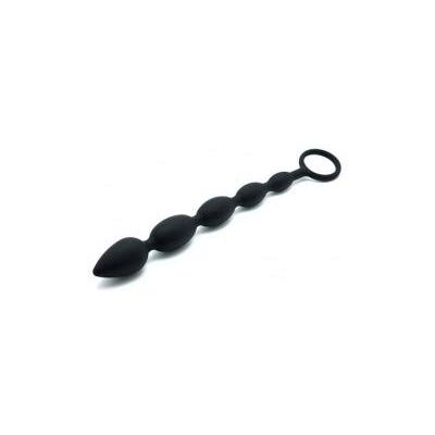 Rimba Latex Play Palline anali Nero 25,5 cm Ø 2,6 Rimba Latex Play Palline anali Nero 25,5 cm Ø 2,6