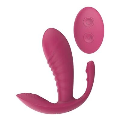 DREAM TOYS Essentials Triple Pleasure Vibe Pink 11,8 cm DREAM TOYS Essentials Triple Pleasure Vibe Pink 11,8 cm