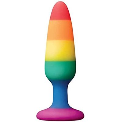 Dream Toys - Colourful Love Rainbow - Small - Plug Anale Dream Toys - Colourful Love Rainbow - Small - Plug Anale