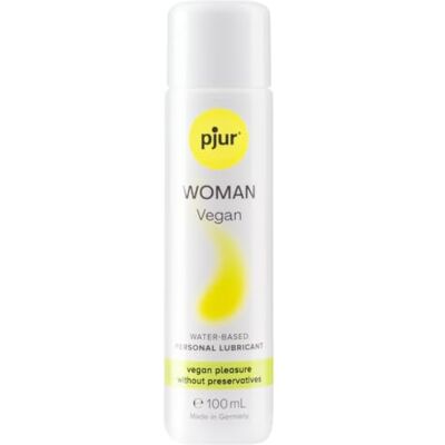 pjur WOMAN Vegan Gel lubrificante a base d’acqua ingredienti 100% vegani, non testato su animali apposito per donna (100ml) pjur WOMAN Vegan Gel lubrificante a base d’acqua ingredienti 100% vegani, non testato su animali apposito per donna (100ml)