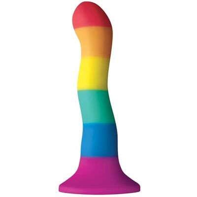 MEO Gay Pride Edition 6 Inch Wave Dildo MEO Gay Pride Edition 6 Inch Wave Dildo