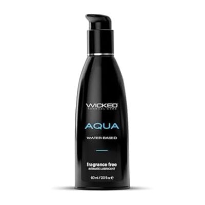 Wicked Sensual Care Lubrificante acquatico Transparent 60 ml Wicked Sensual Care Lubrificante acquatico Transparent 60 ml
