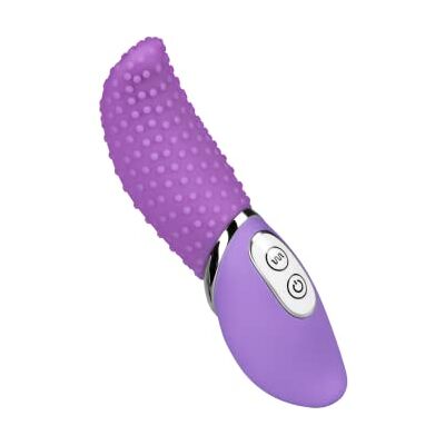 EIS vibratore da appoggio con protuberanze 16 cm impermeabile delicato sulla pelle a forma di lingua EIS vibratore da appoggio con protuberanze 16 cm impermeabile delicato sulla pelle a forma di lingua