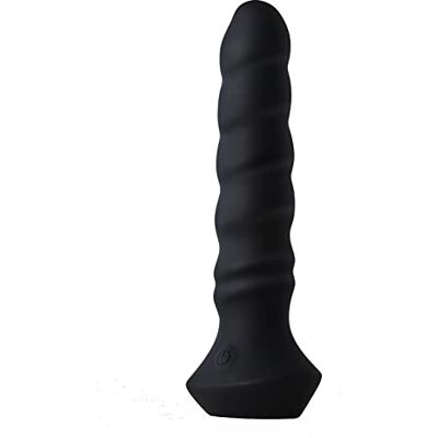 DREAM TOYS Dark Desires Regina Vibrator Black 18,2 cm DREAM TOYS Dark Desires Regina Vibrator Black 18,2 cm