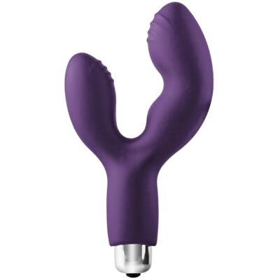 DREAM TOYS Flirts 10 Functions Duo Vibe Purple One Size DREAM TOYS Flirts 10 Functions Duo Vibe Purple One Size