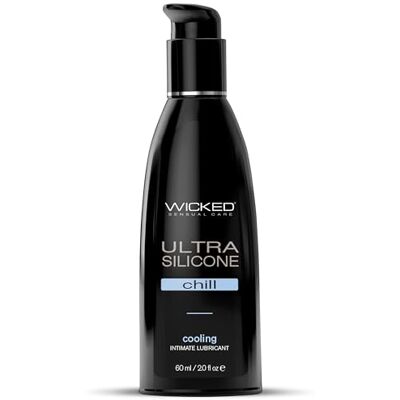Wicked Sensual Care Lubrificante siliconico ultra freddo Transparent 60 ml Wicked Sensual Care Lubrificante siliconico ultra freddo Transparent 60 ml