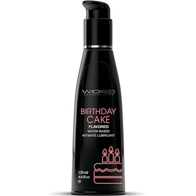 Wicked Sensual Care Lubrificante per torta di compleanno Transparent 120 ml Wicked Sensual Care Lubrificante per torta di compleanno Transparent 120 ml