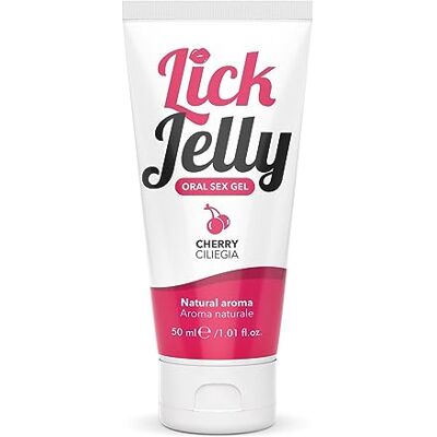 Intimateline Lubrificante per sesso orale Lick Jelly aromatizzato alla ciliegia 50ml Intimateline Lubrificante per sesso orale Lick Jelly aromatizzato alla ciliegia 50ml