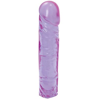 Doc Johnson Dildo classico viola di cristallo Jellies Doc Johnson Dildo classico viola di cristallo Jellies